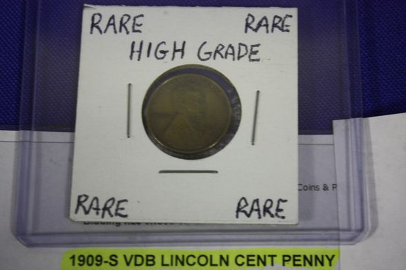 1909-S VDB Lincoln Cent Penny